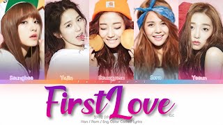 CLC (씨엘씨) First Love (첫사랑) Color Coded Lyrics (Han/Rom/Eng