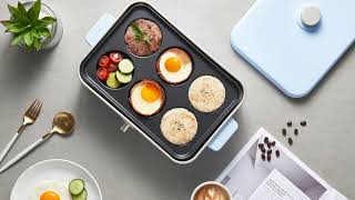 Lieto（リエット）マルチホットプレート・5枚プレートつき【3色