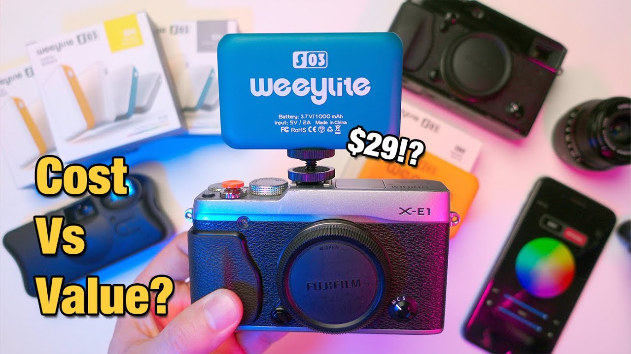 Weeylite S03 RGB Pocket LED Light - Cost Vs Value Review - YouTube