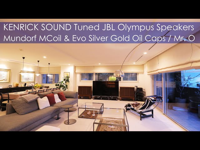 究極カスタムスピーカー都内宅へ！ケンリックサウンド版JBLオリンパス