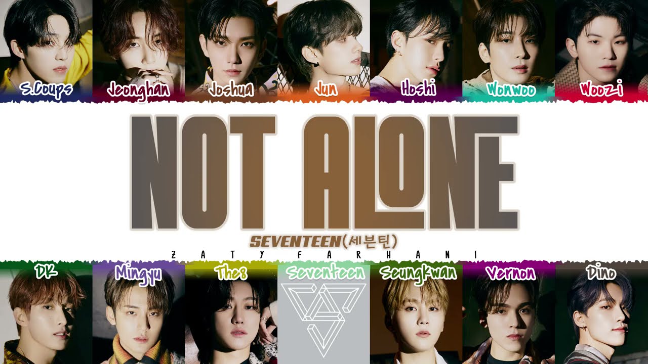 SEVENTEEN – 'NOT ALONE / HITORIJANAI' (ひとりじゃない) Lyrics