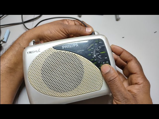 How To Repair PHILIPS FM/AM/SW Radio,How to do Renew Old Radio