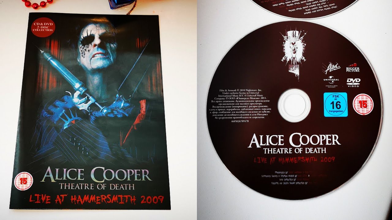Alice Cooper: Theatre of Death - Live at Hammersmith 2009 CD/DVD
