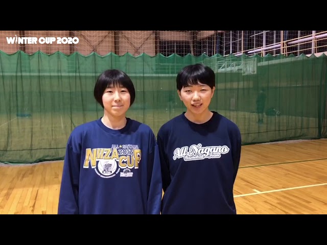 ウインターカップ2020 東海大学付属諏訪（女子・長野県代表）紹介