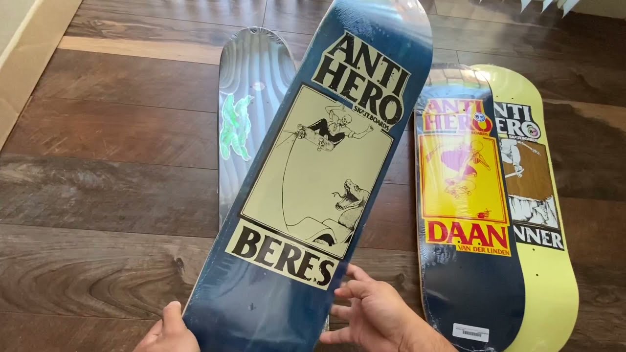 Lance Mountain Art Antihero Skateboards - YouTube