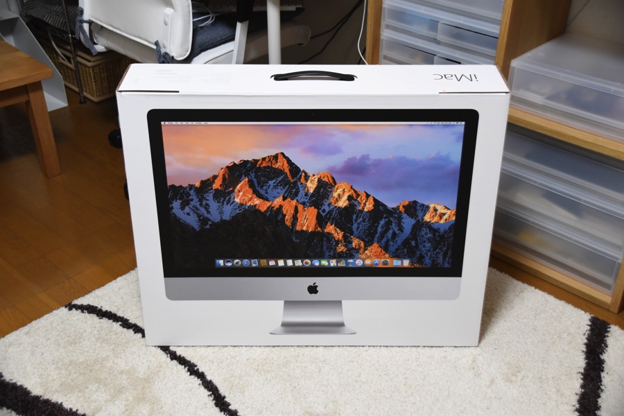 開封レビュー】iMac 27インチ2017 を購入しました！iMac 21.5インチ