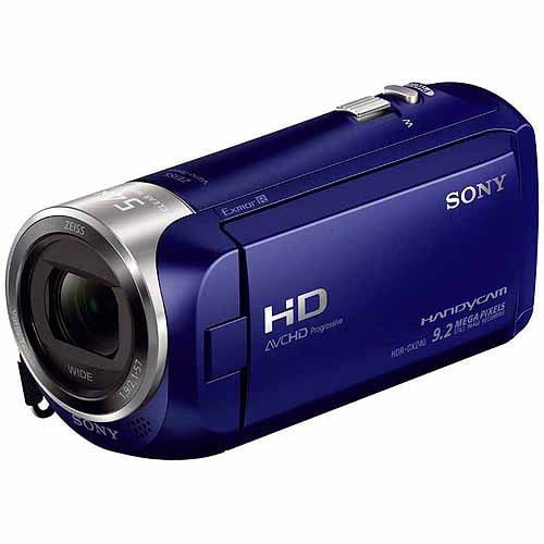 Sony Handycam HDR-CX240, 1080p Camcorder, 27x Optical Zoom, 2.51