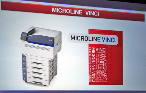 5色印刷にも対応――沖データ、デザイン・DTP向けプリンタ「MICROLINE