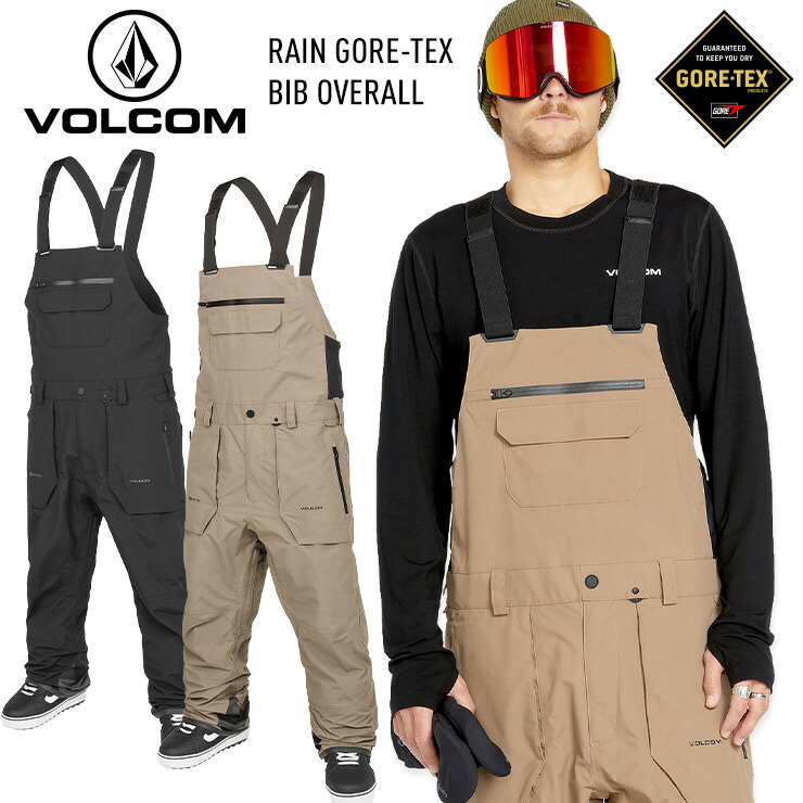 超セール祭!!】24-25 VOLCOM ボルコム RAIN GORE-TEX BIB OVERALL