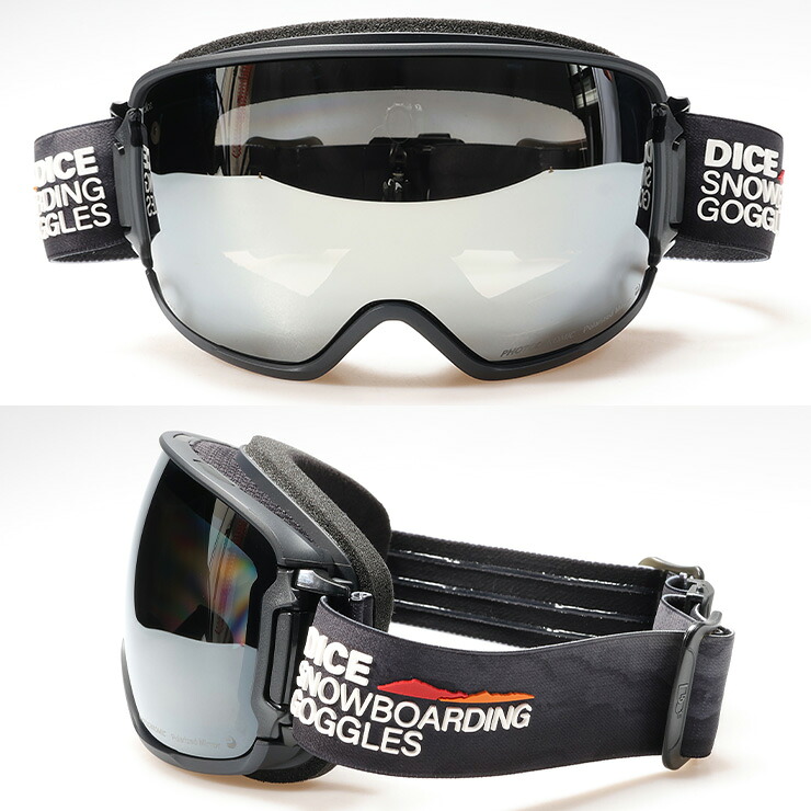 2026 DICE ダイス BANK バンク スノーボード ゴーグル BK55573 MBK