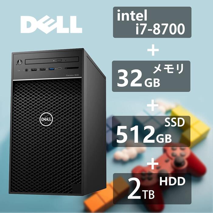楽天市場】Dell Precision 3630 ゲーミングPC【Core i7 8700+Nvidia
