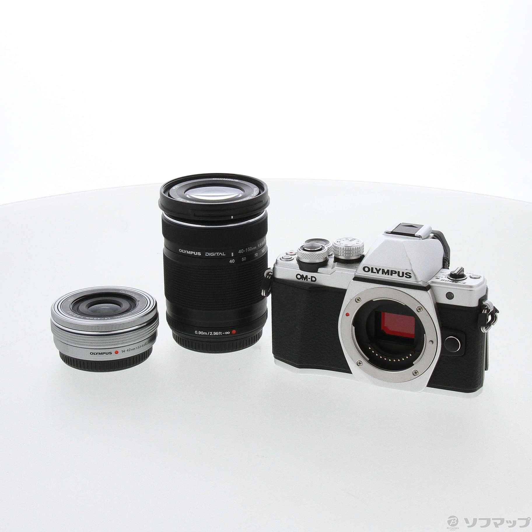 中古】OM-D E-M10 MarkII ダブルズームキット (シルバー