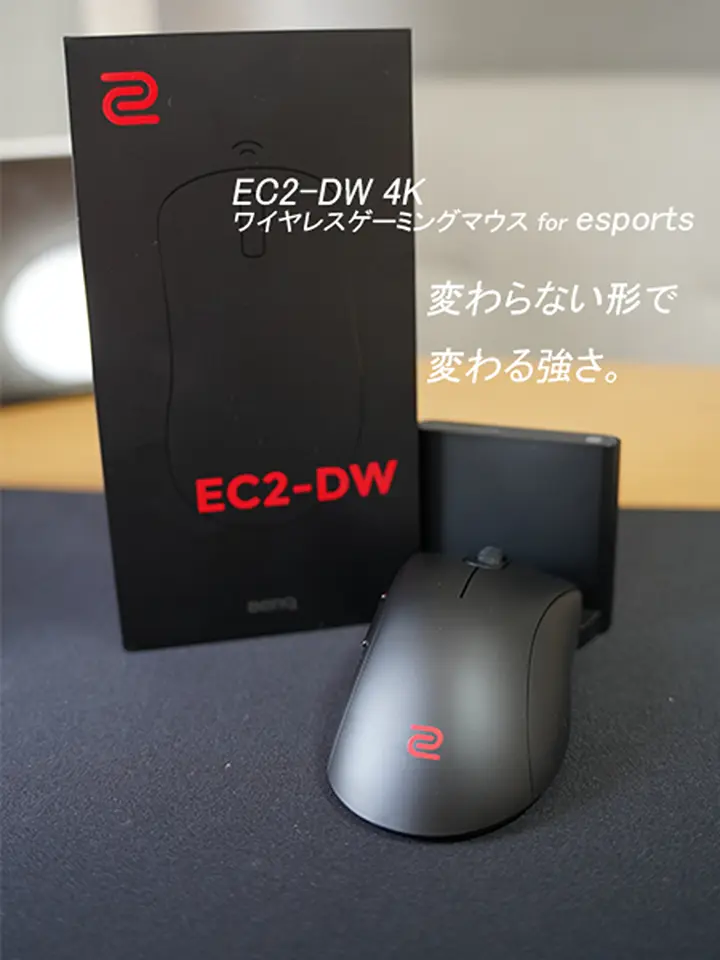 BenQ ZOWIE EC2-DW (Mサイズ)を使用した、ドスパラスタッフMIYASHITA