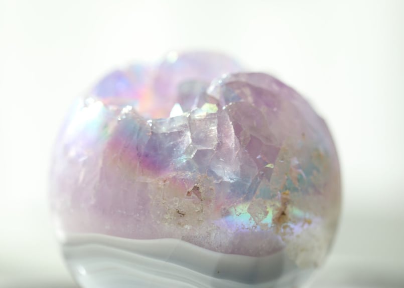 エンジェルオーラアメジスト ジオード スフィア 【ルイ】 | Y.S.Y24