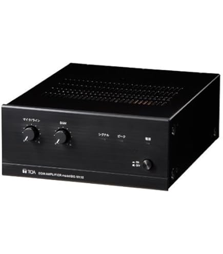 Amazon.co.jp: TOA 〔TA-2030〕 卓上型アンプ 30W 5局 : 楽器