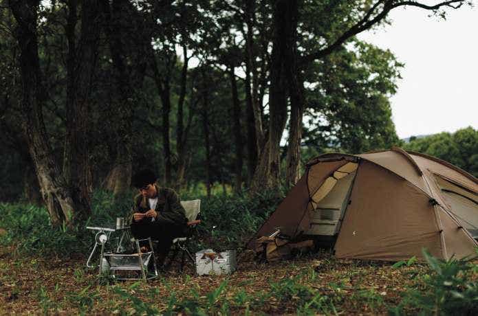 スノーピークの新作テント『ミニッツドームPro.air1』設営レポート