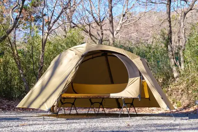 次なるブームは”テントコット”！ソロキャンプに激推しな理由とおすすめ4選