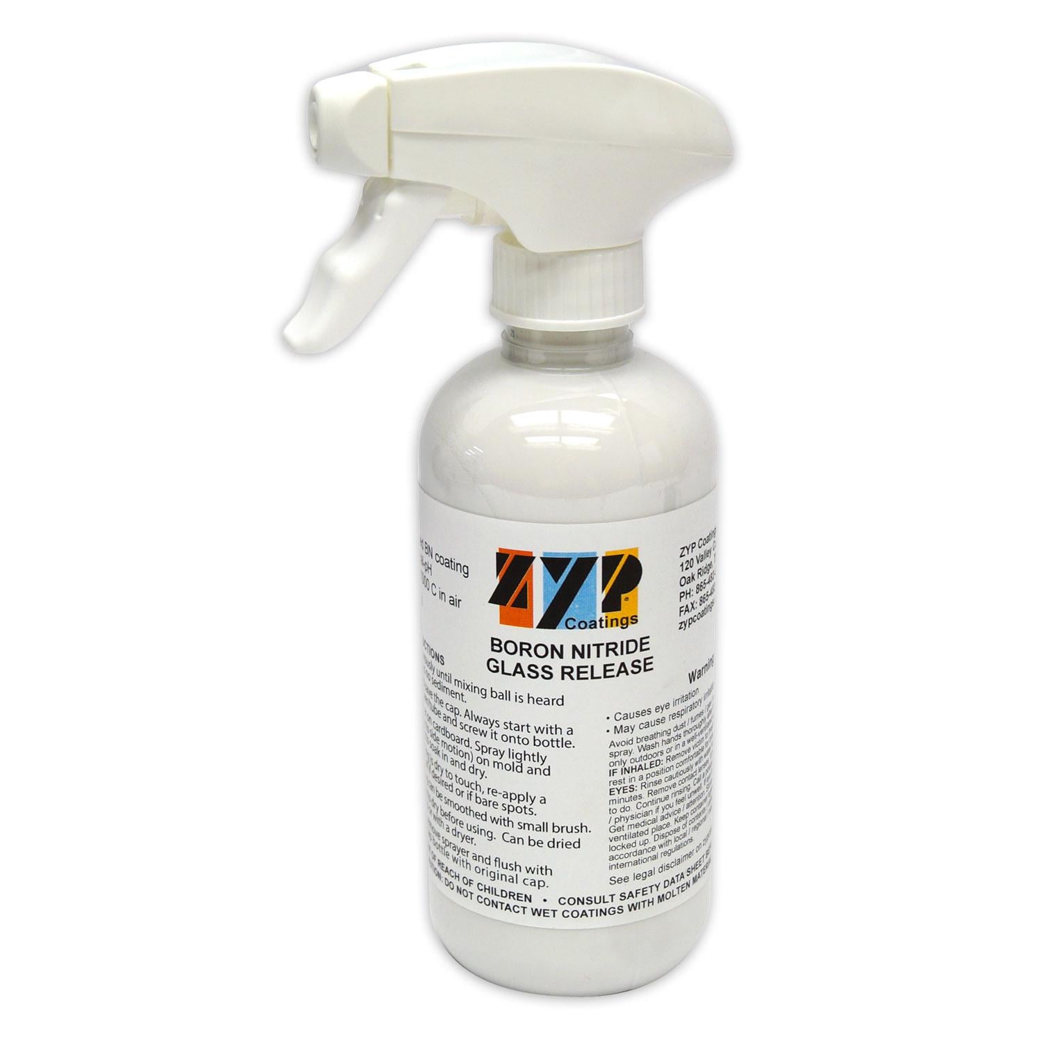 ZYP Boron Nitride Spray Ceramic Mold Release - 12 Oz | Fiber Paper