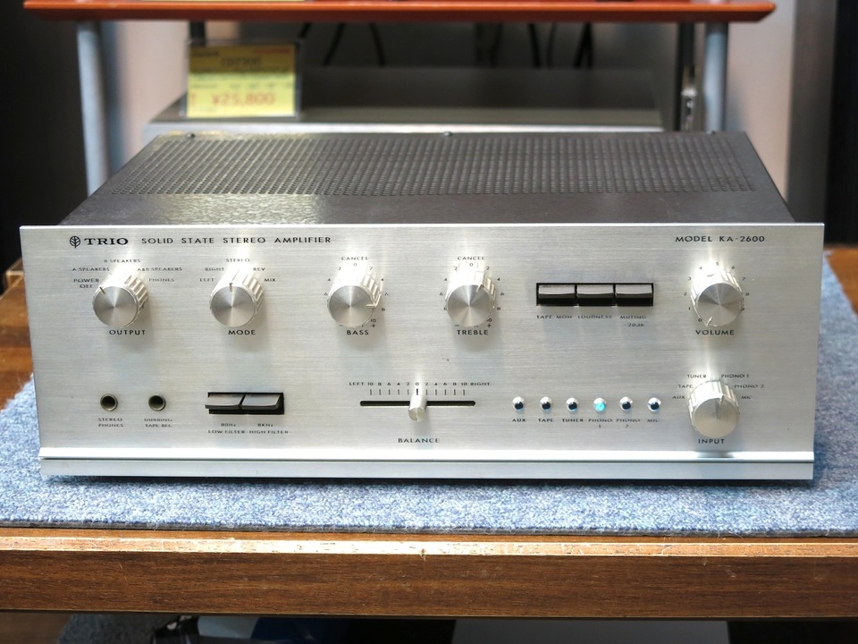 KA-2600 TRIO - HiFi-Do McIntosh/JBL/audio-technica/Jeff Rowland