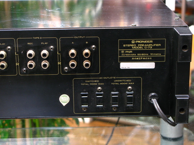 C-73 PIONEER - 中古オーディオ 高価買取・販売 ハイファイ堂