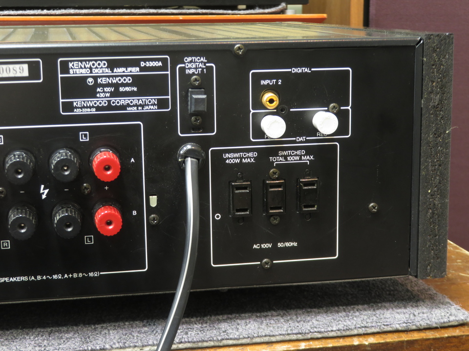 D-3300A KENWOOD - 中古オーディオ 高価買取・販売 ハイファイ堂