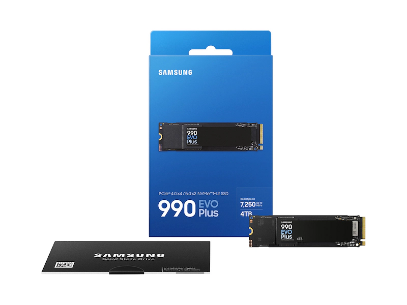 4TB SSD Internal Hard Drive - 990 EVO Plus NVMe™ | Samsung US