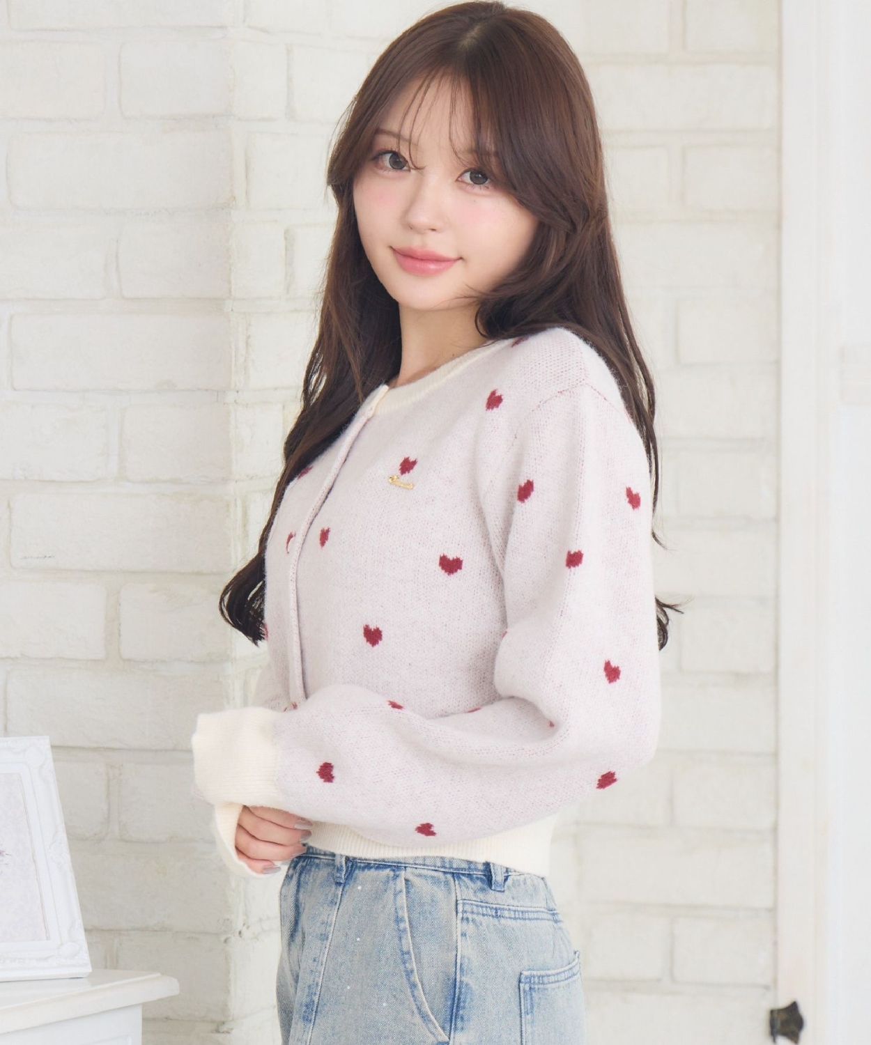 柄ジャガードNTカーデ|ems excite | RETRO GIRL ONLINE STORE レトロ