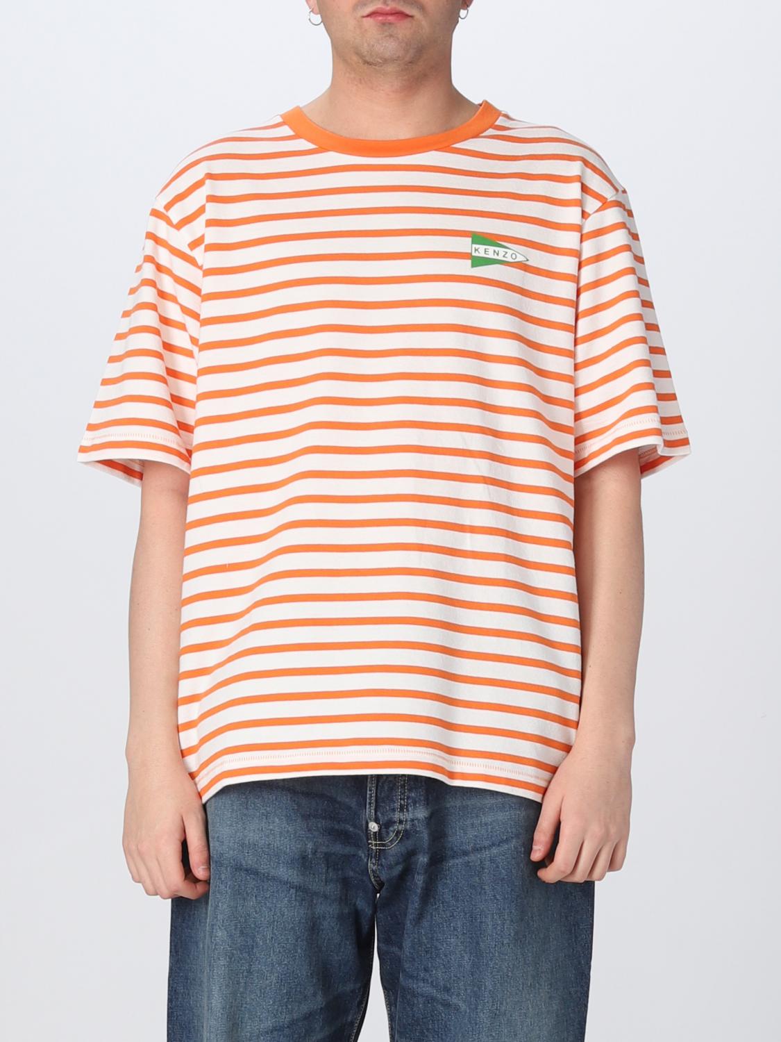 Kenzo T-shirt men - Orange | FD55TS4364SL | GIGLIO.COM