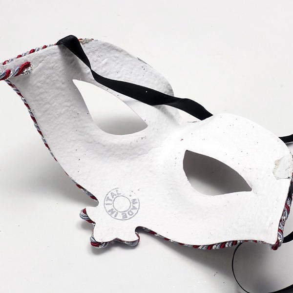 イタリー製 ベネチアン カーニバル マスク 仮面 【GIGLI】 レッド