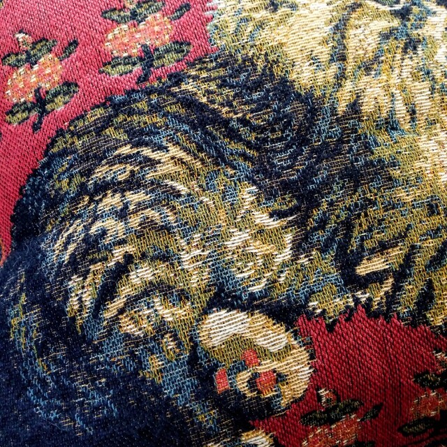ゴブラン織り クッション アンティーク調 フランス ベルギーの通販 by