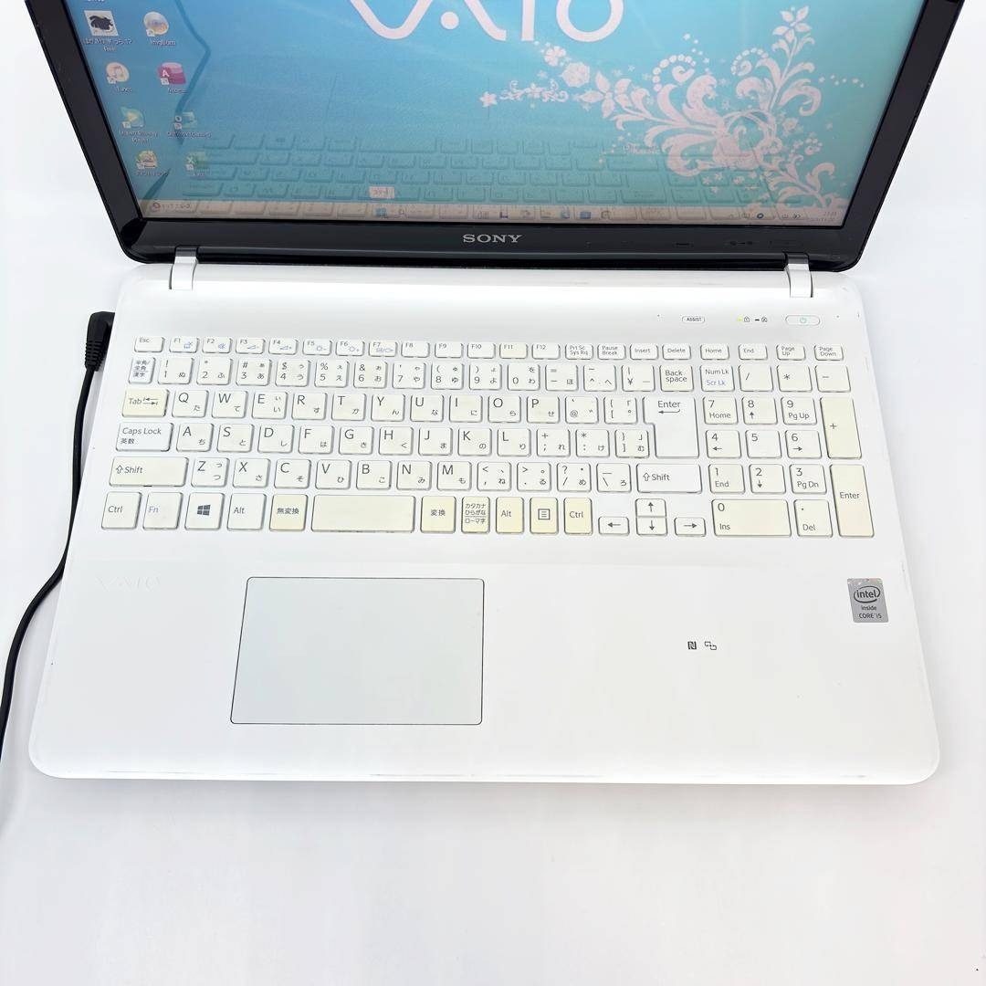 VAIO - VAIO ノートパソコン Corei5 オフィス 新品SSD Win11 D17の通販