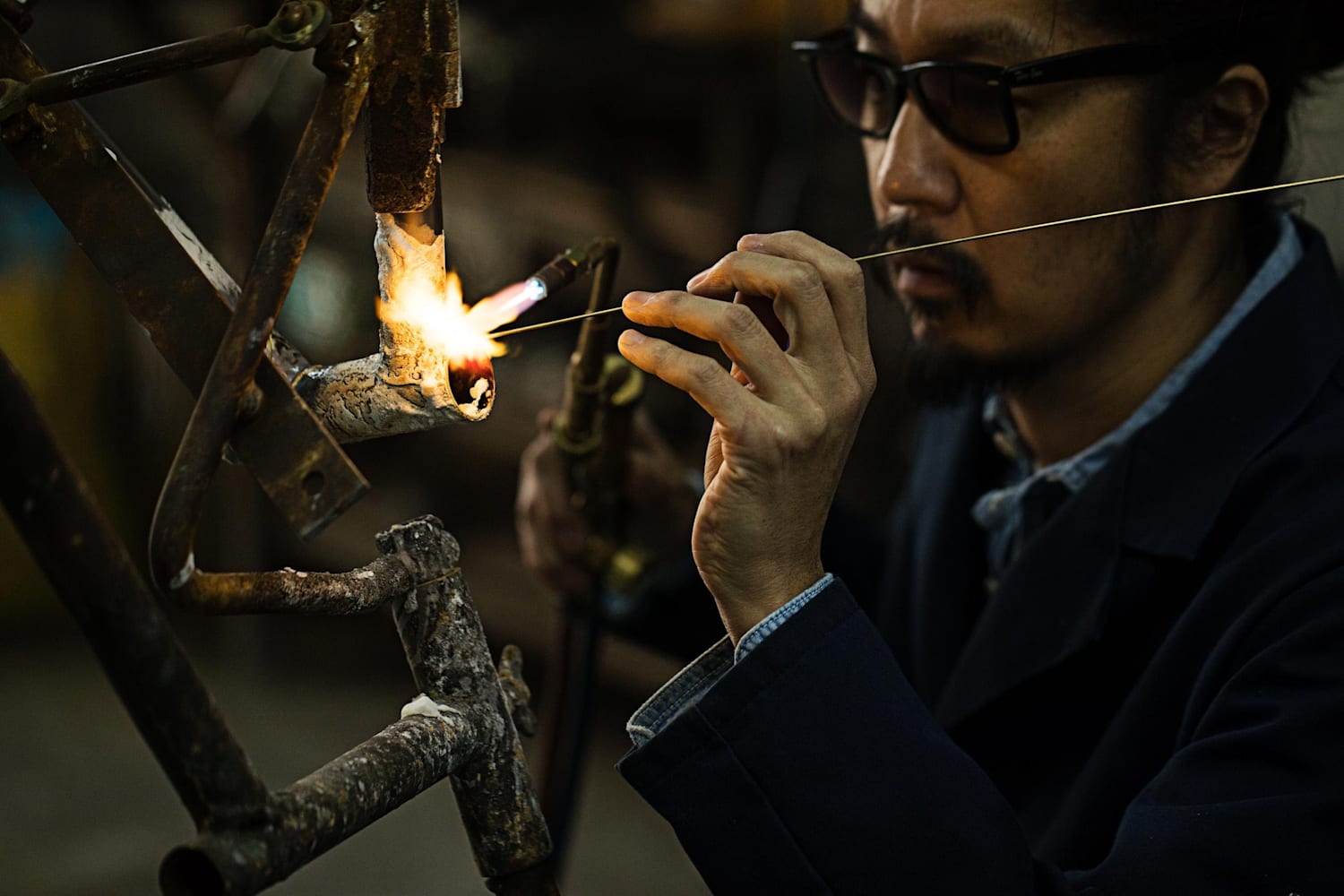 競輪界のレジェンドが愛するCHERUBIM（ケルビム）のフレーム｜自転車