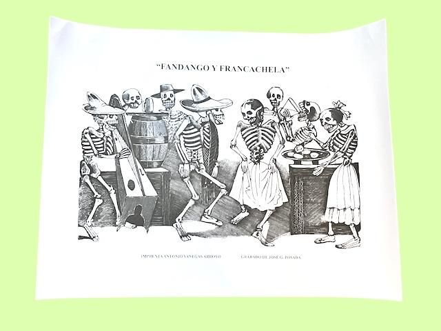 ポサダ カラベラ がいこつ インテリア 死者の日 お祭り -トメキシコの