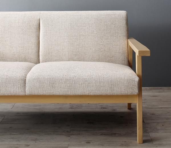 北欧モダンデザイン木肘ソファ 2人掛け Ecrail エクレール｜家具通販店