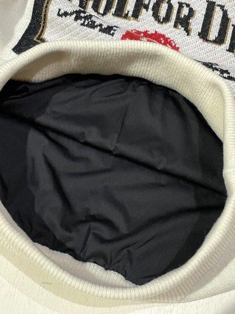 MARK&LONA マーク＆ロナKeith Hi-Tec Knit 防風ニット white MLM-4C