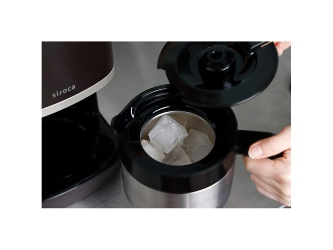 シロカ、全自動コーヒーメーカー「カフェばこPRO」にステンレス