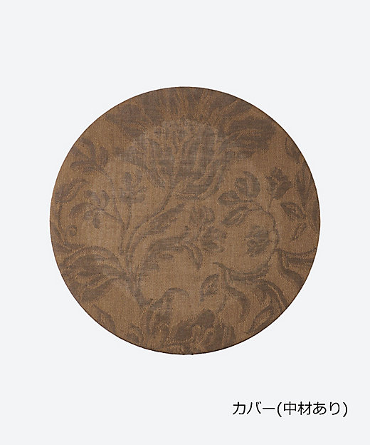 AX Linen＞円形ランチョンマット（ブラウン） | AXEL JAPAN