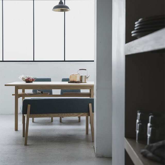 SIEVE(シーヴ)ハング・ダイニング・ベンチ - 椅子の店