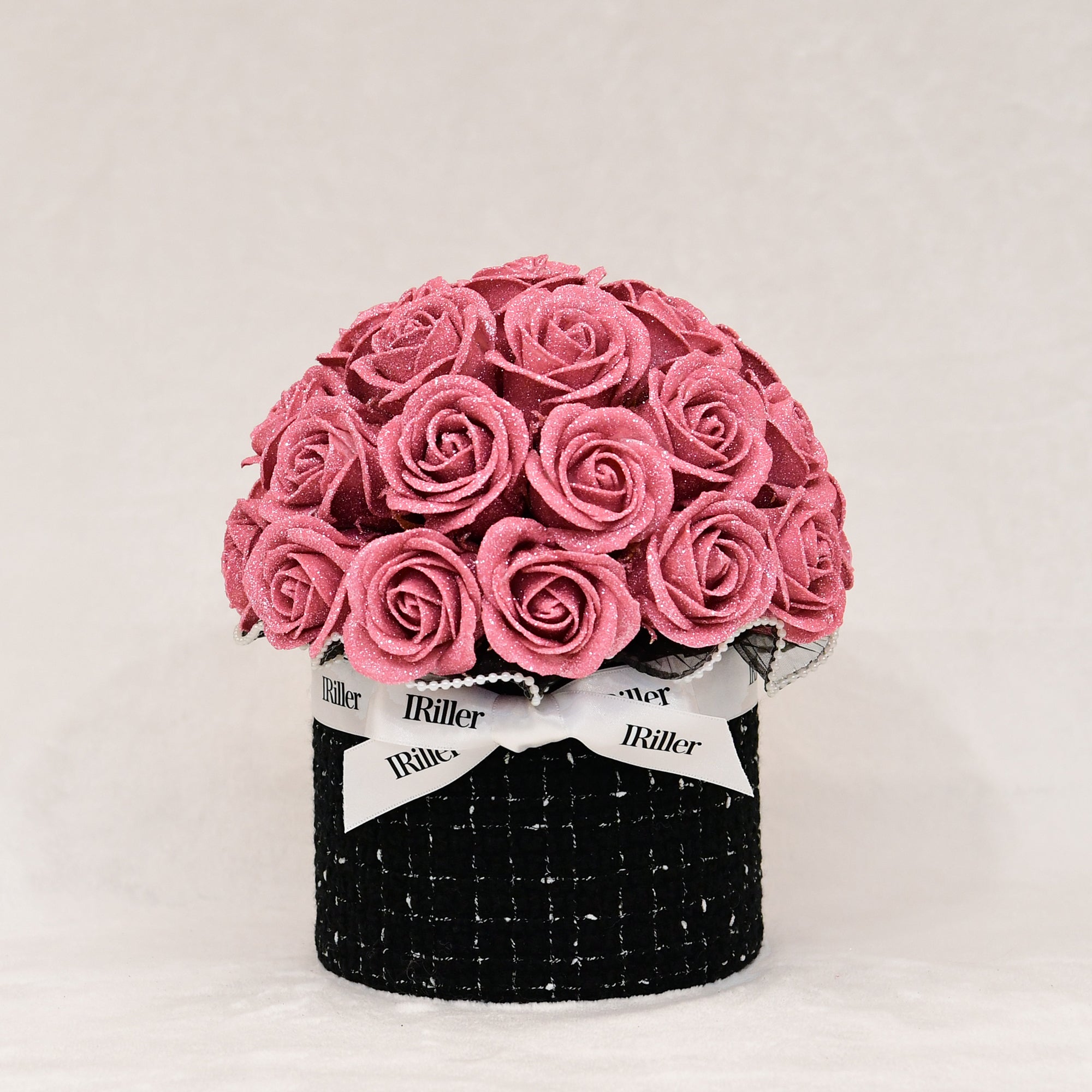 グリッターローズ BISHU ツイードボウルブーケ 凛々響30｜RIRIHIBIKI