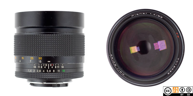 Data sheet: Carl Zeiss (C/Y) Planar 85 mm f/1.4 – JAPB