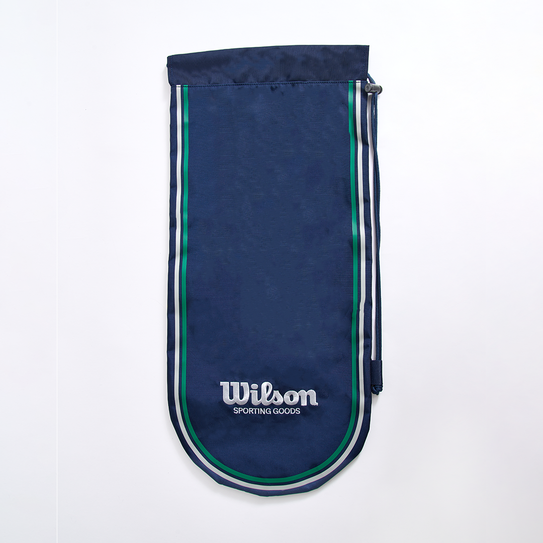レガシー ラケット ソフトカバー - ネイビー／グリーン by Wilson