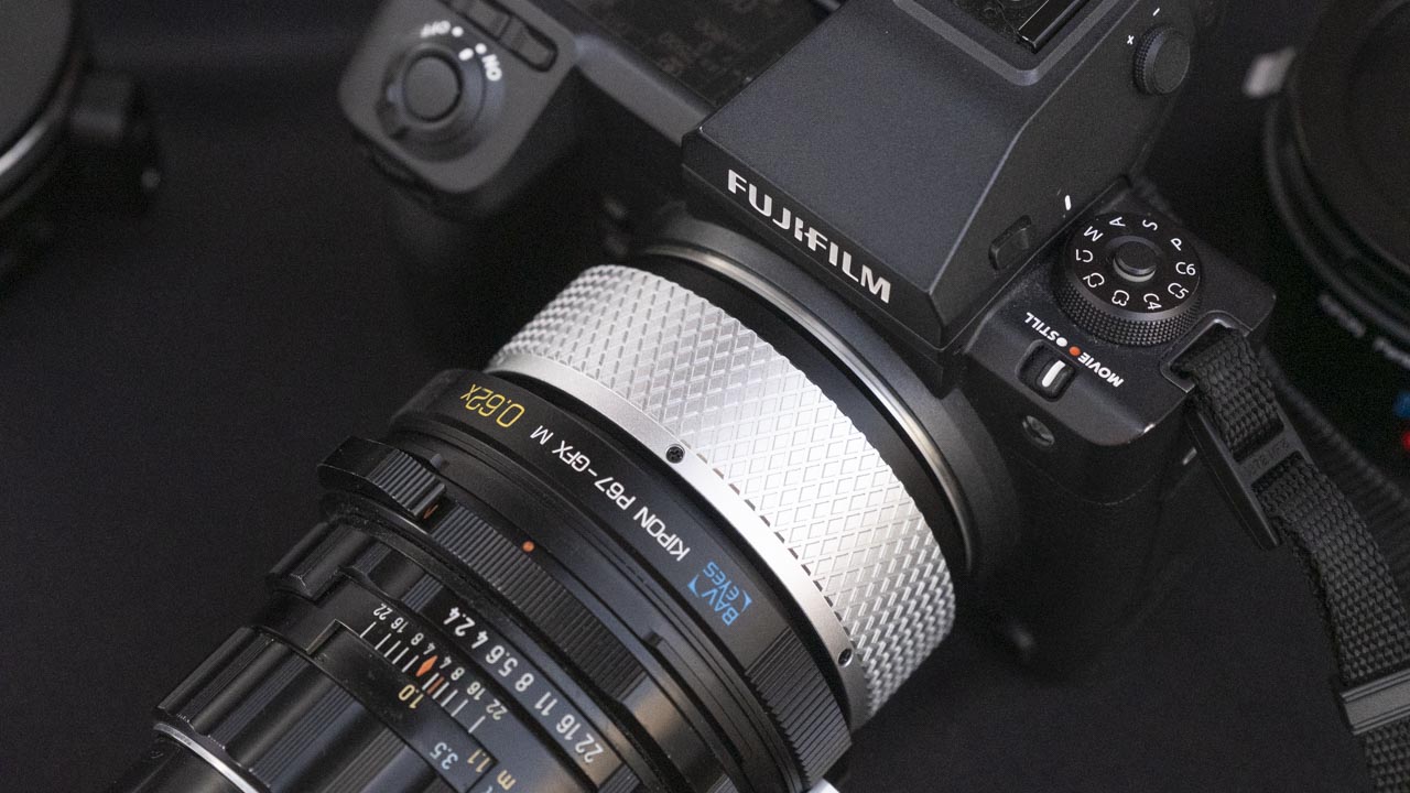 KIPONブースレポート。対角視野角を維持する中判レンズ対応アダプター