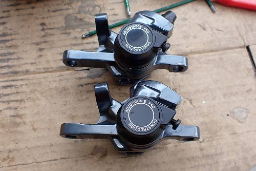 メカニカルディスクブレーキ（BR-CX77）の分解整備 | からあげ隊長の冒険