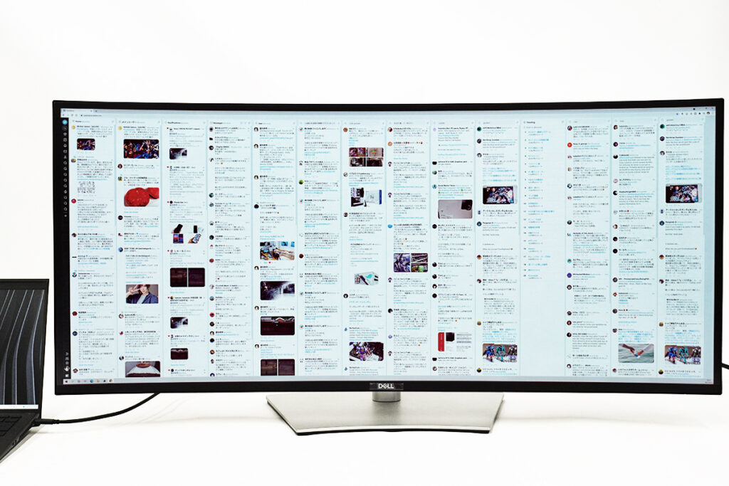 広大な作業領域こそ正義！DELLの5,120 x 2,160の高解像度40インチ曲面