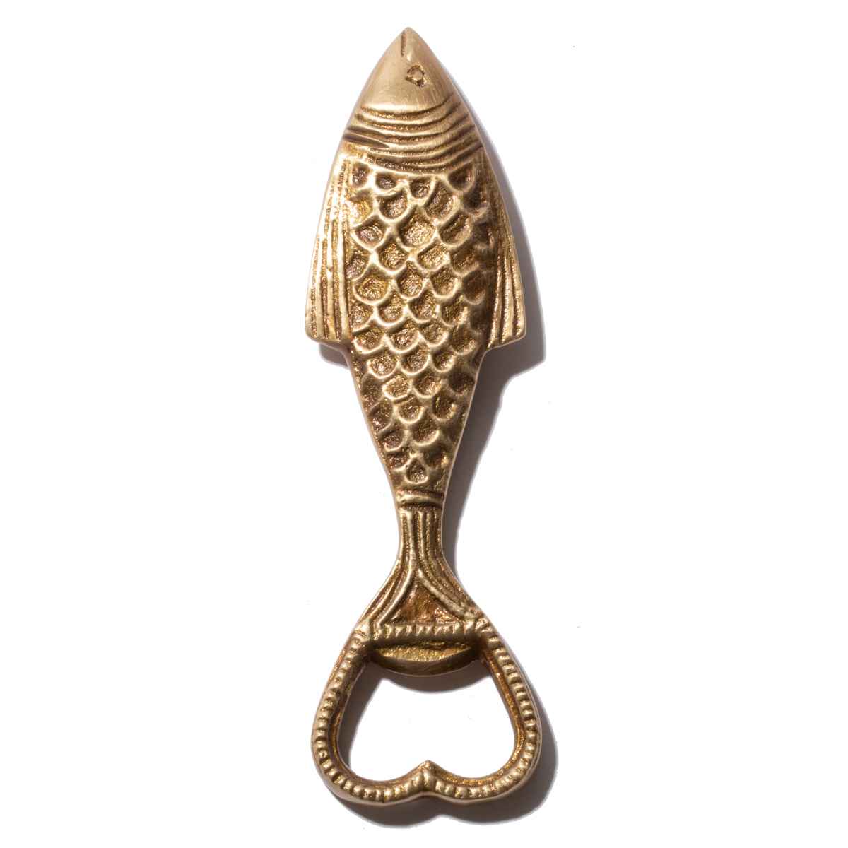 真鍮オープナー フィッシュ （ オープナー ボトルオープナー 栓抜き 栓
