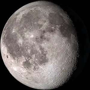 Moon phase on 14 December 2008