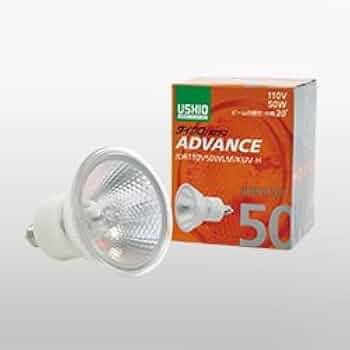 Amazon | USHIO ダイクロハロゲン ADVANCE JDRφ50 40W 広角 【10個入り