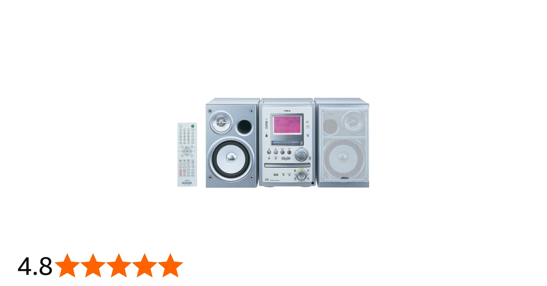 Amazon.co.jp: AIWA XR-MJ10 W MDステレオシステム ホワイト : 楽器