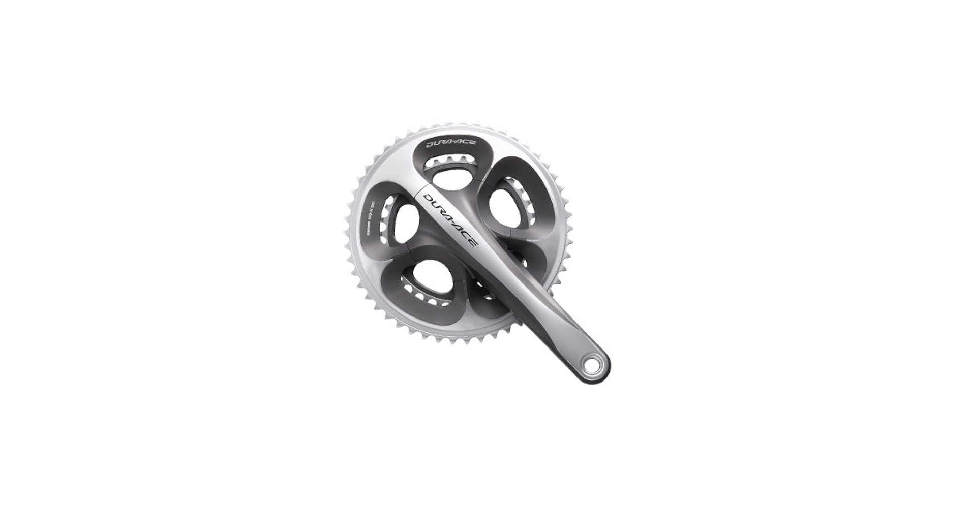 Amazon | シマノ Dura-Ace コンパクトクランクセット(シルバー、50/34