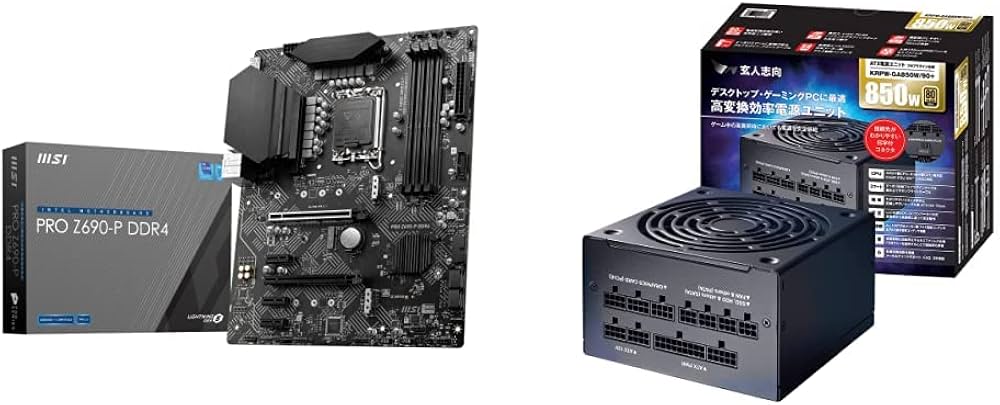 Amazon | 【セット買い】MSI PRO Z690-P DDR4 マザーボード ATX [Intel